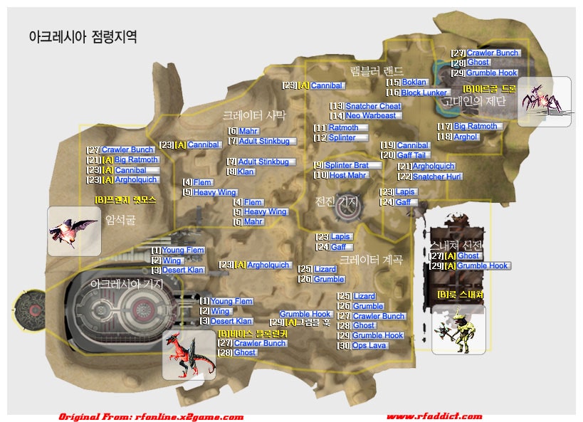 Accretia HQ Map