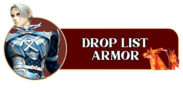 Droplist Armor