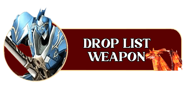 Droplist Weapon